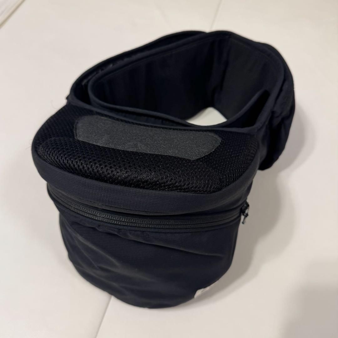 ポルバン アドバンス シングルショルダー付き ブラック ヒップシート