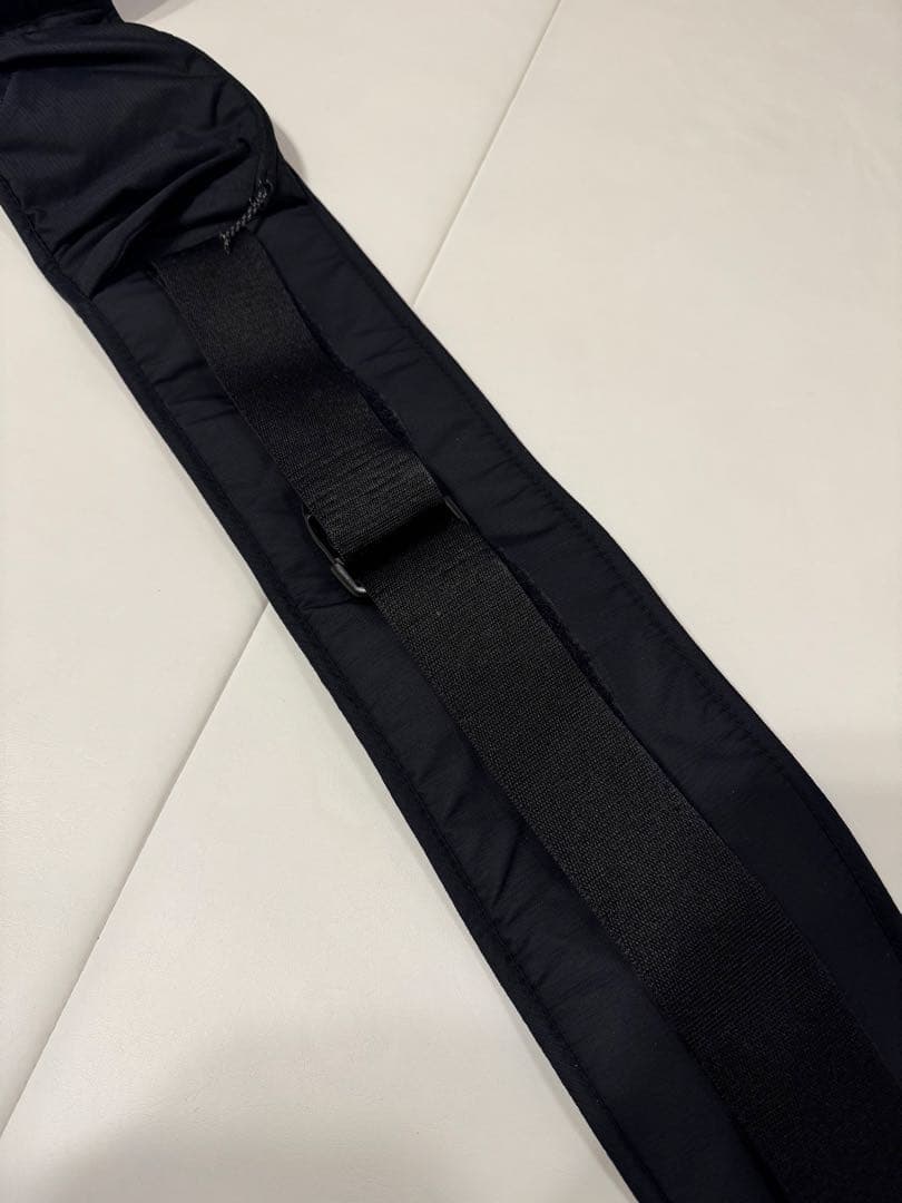 ポルバン アドバンス シングルショルダー付き ブラック ヒップシート