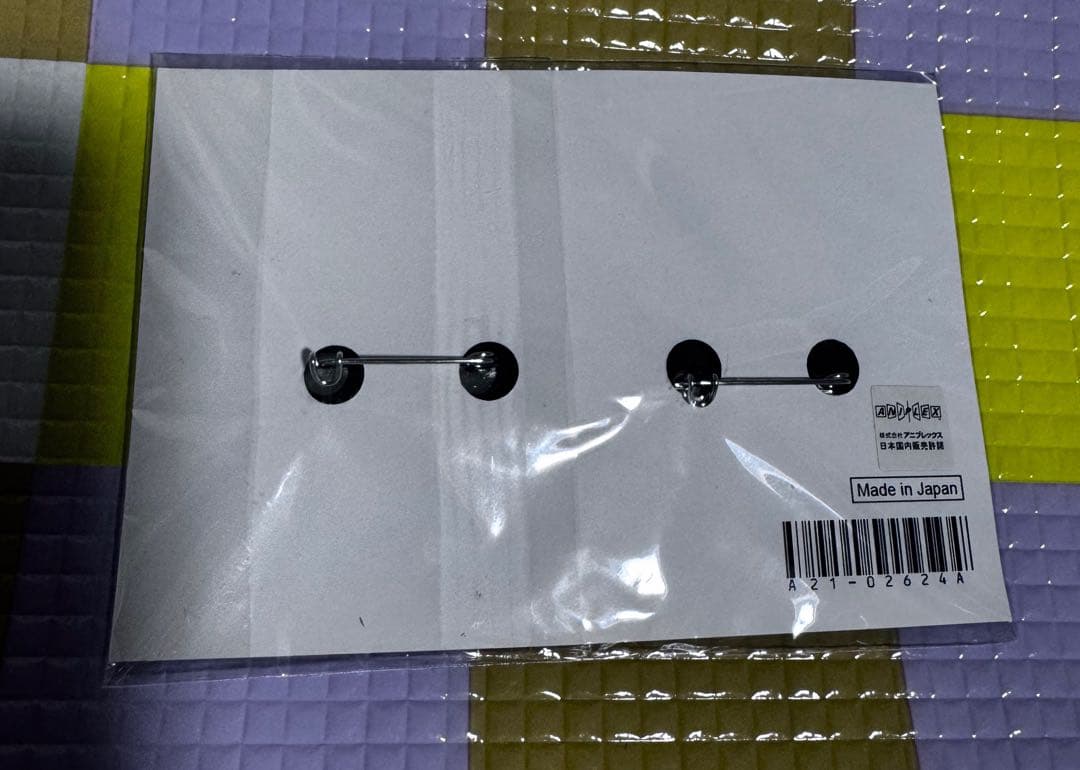 鬼滅の刃⭐︎嘴平伊之助繋がるスクエア缶バッジ（遊郭編）