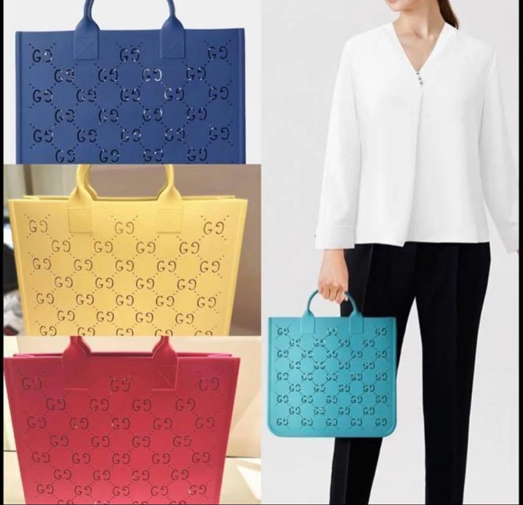 新品未使用 グッチ　ラバートートバッグ　チルドレン　GUCCI