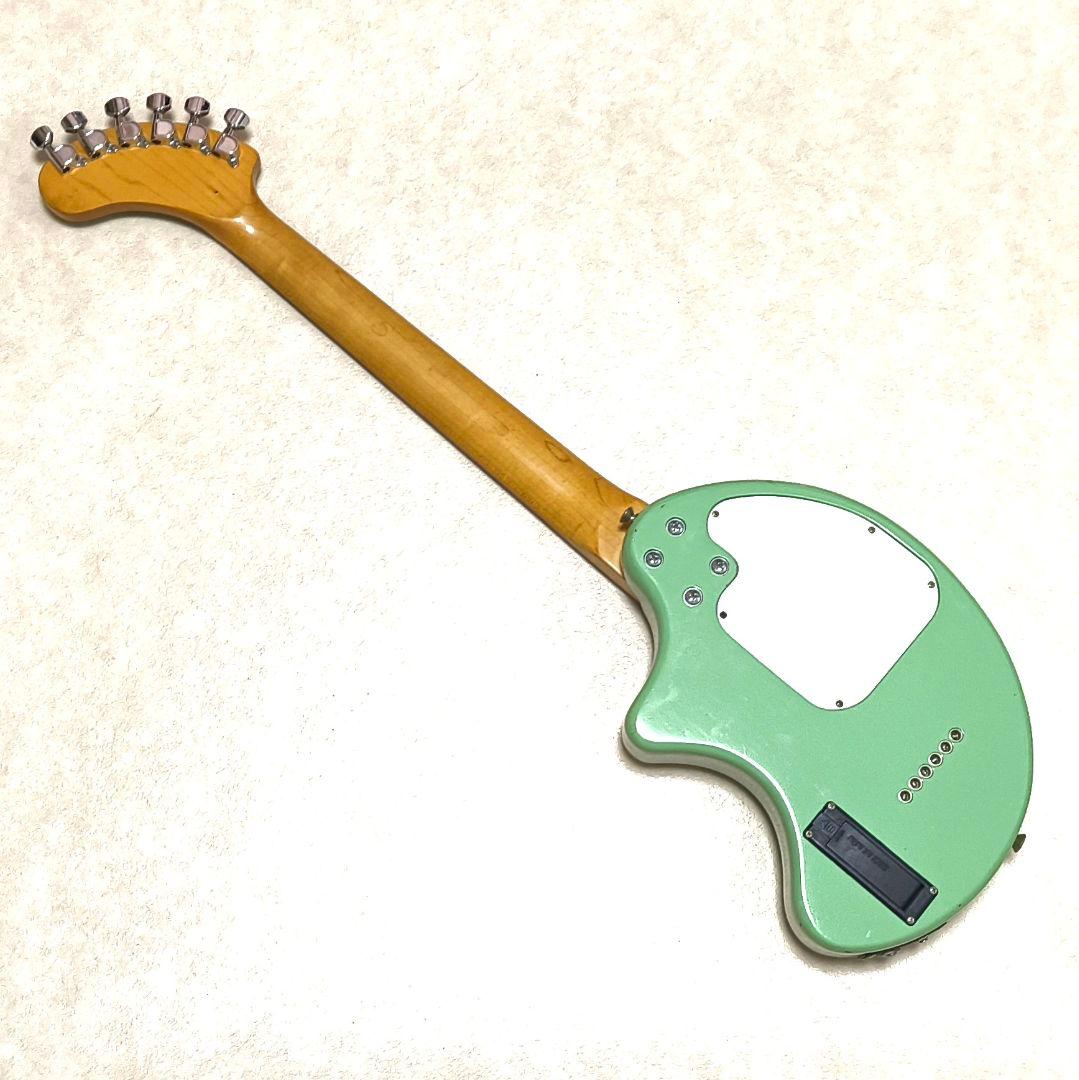 【美品】ZO-3 ミントグリーン アンプ内蔵ミニギター ヘッドフォン端子付