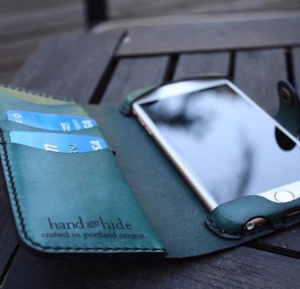 天然皮革 iPhone7, 8 Plus ケース