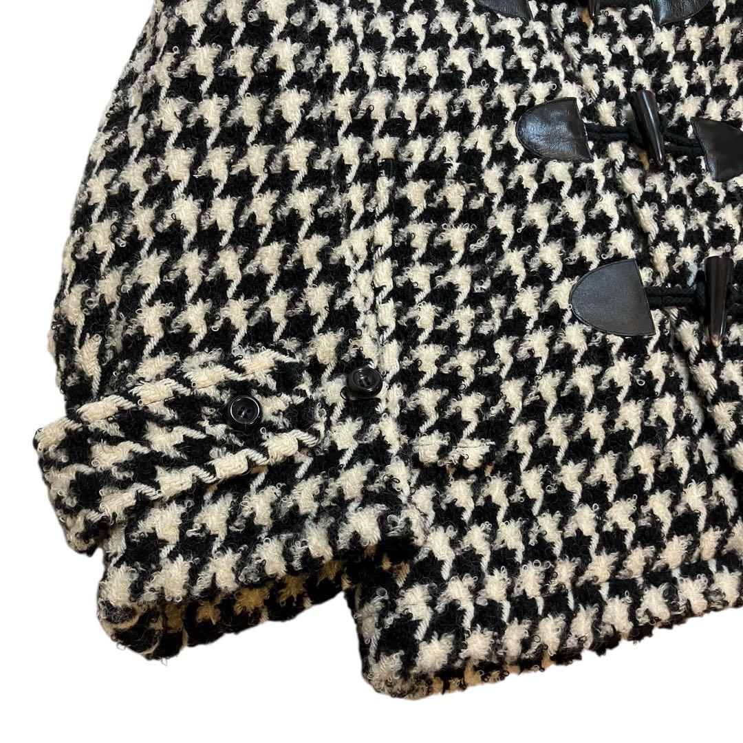 tricot COMME des GARCONS　ショートダッフルコート　千鳥