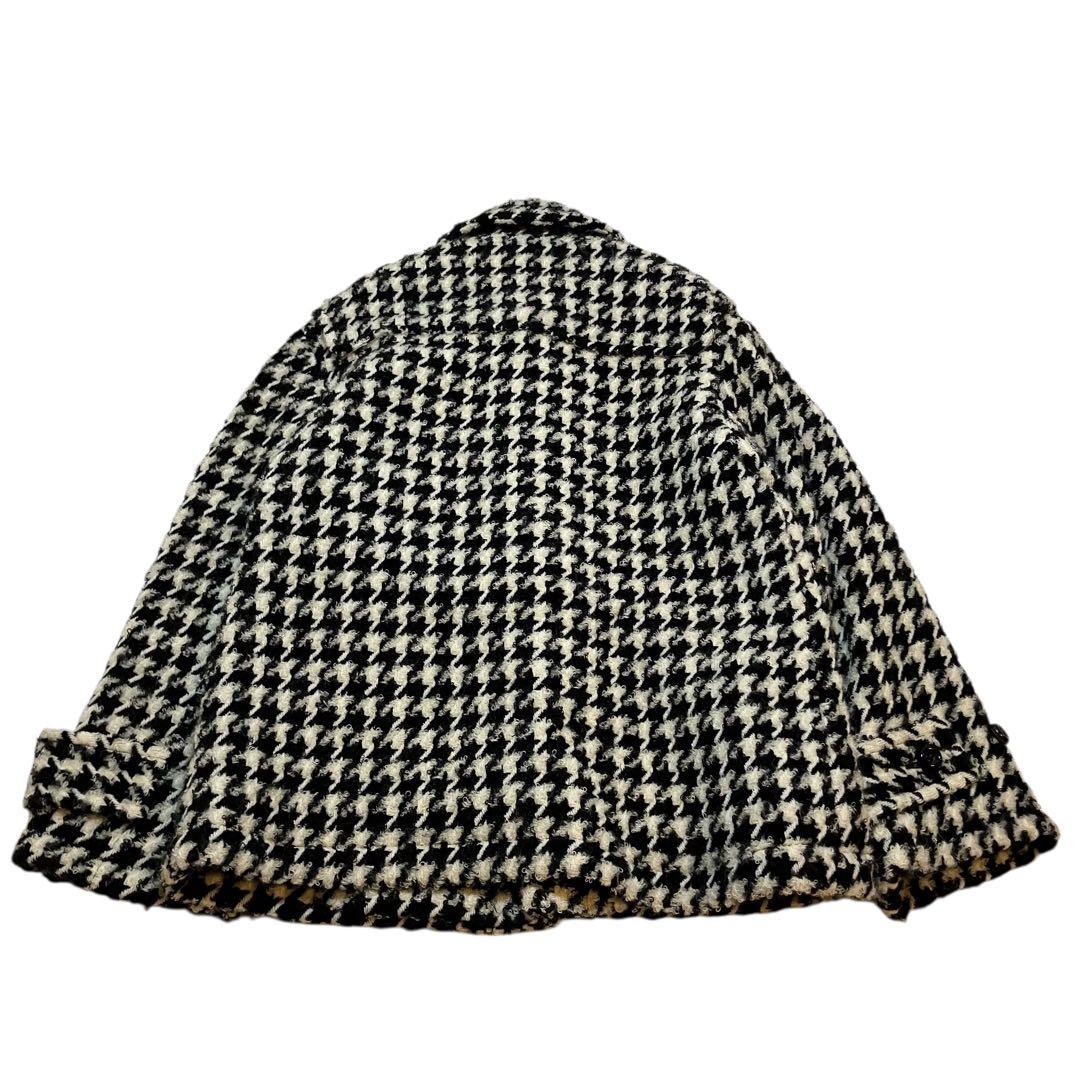 tricot COMME des GARCONS　ショートダッフルコート　千鳥