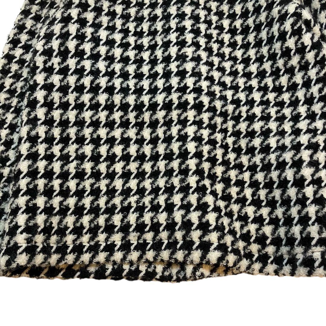 tricot COMME des GARCONS　ショートダッフルコート　千鳥