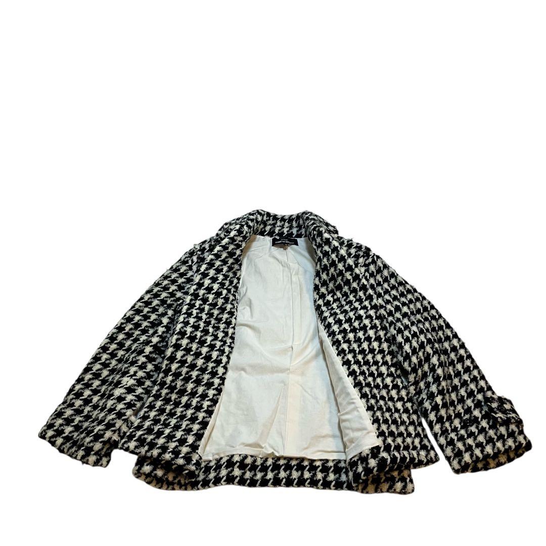 tricot COMME des GARCONS　ショートダッフルコート　千鳥