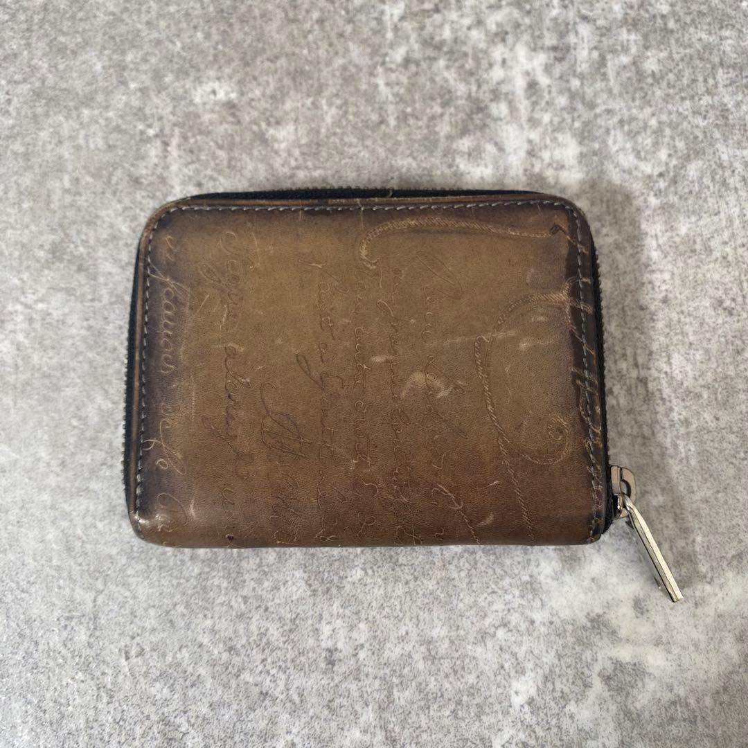 高級✨ベルルッティ ワパ スクリットレザー ジップ カリグラフィー ケース