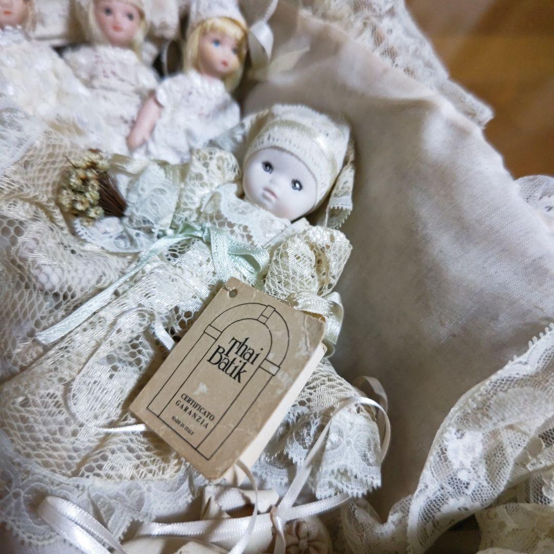 た*う様 【最終値下】アンティークバスケットドールセット