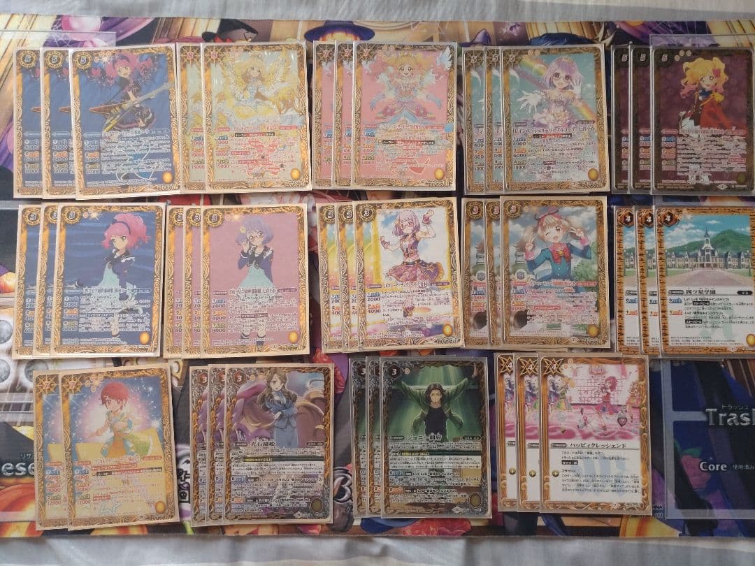 バトスピ ゆめロラ 高レート デッキ スリーブ付き