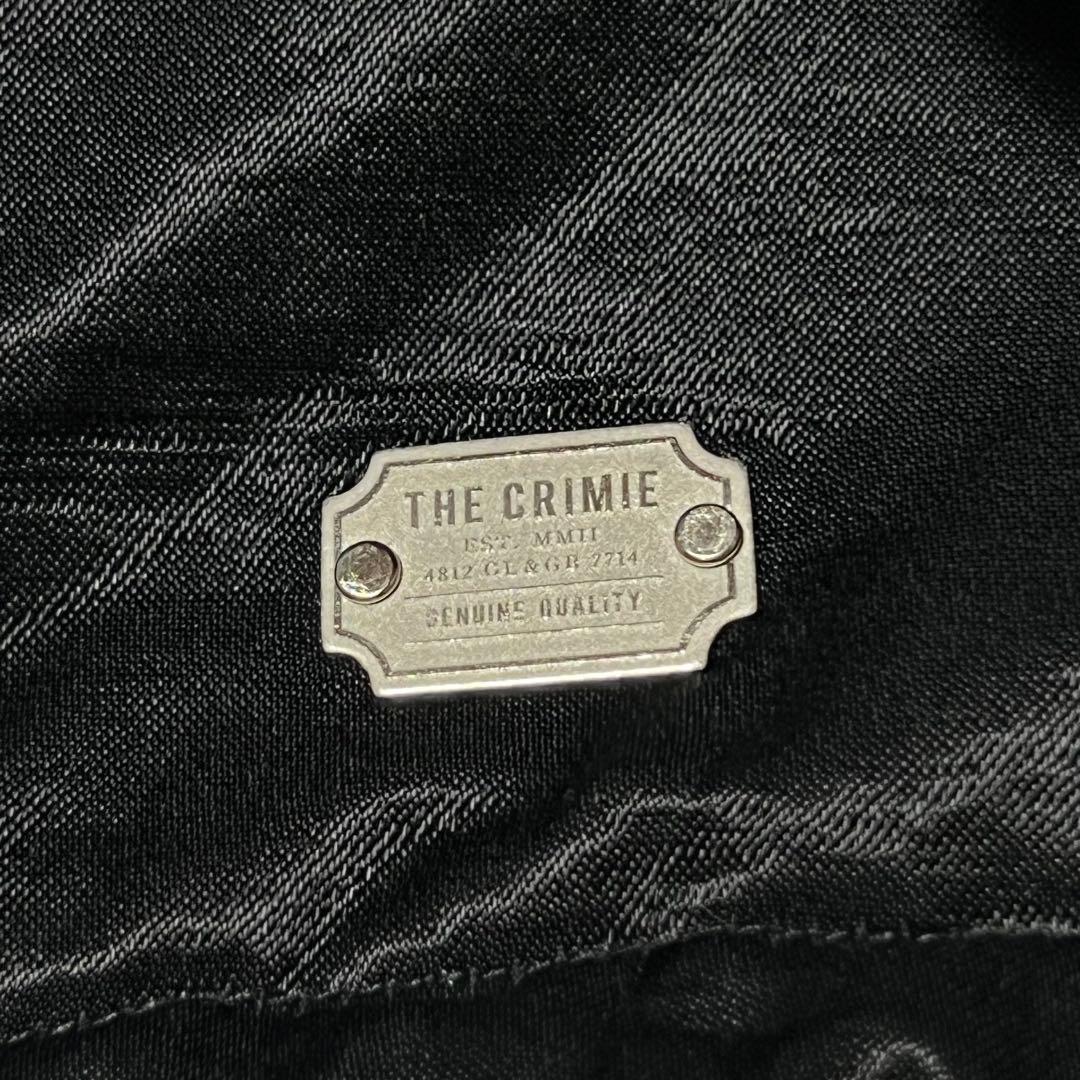 CRIMIE リバーシブルコーチジャケット レオパード サテン M