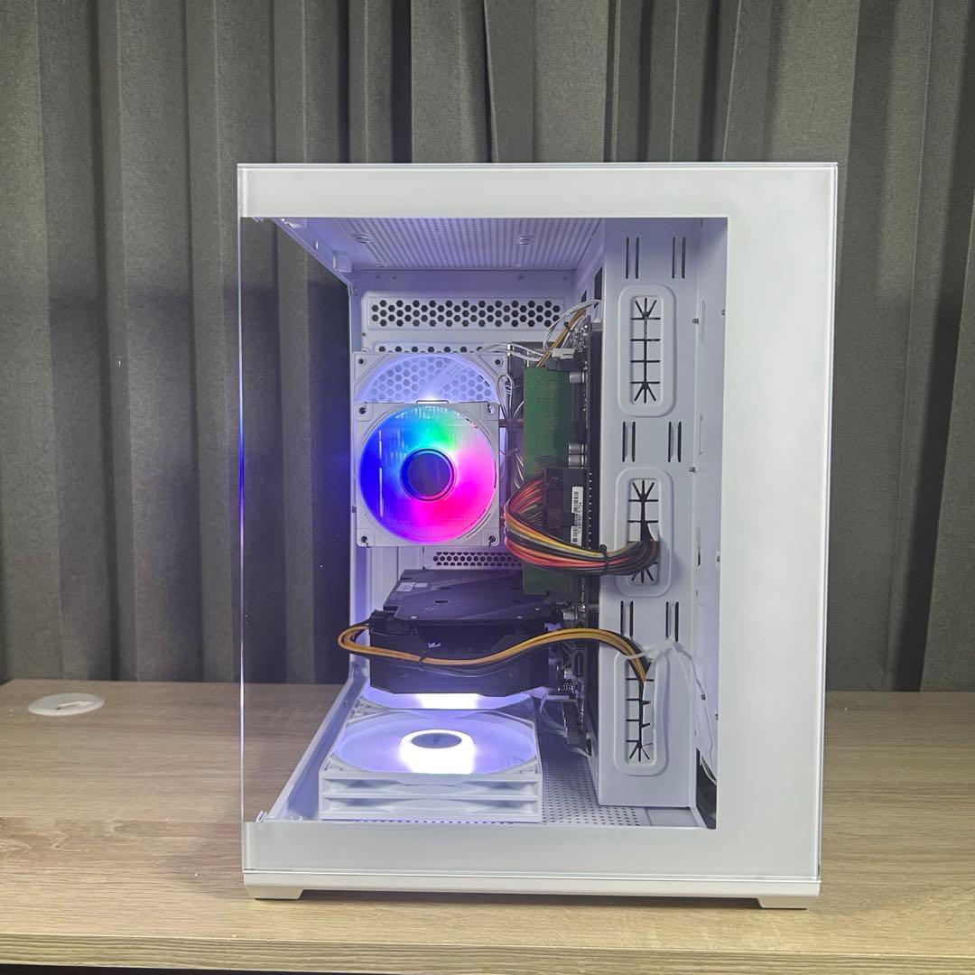 光る 高性能白ゲーミングPC Ryzen GTX1660ti Windows11