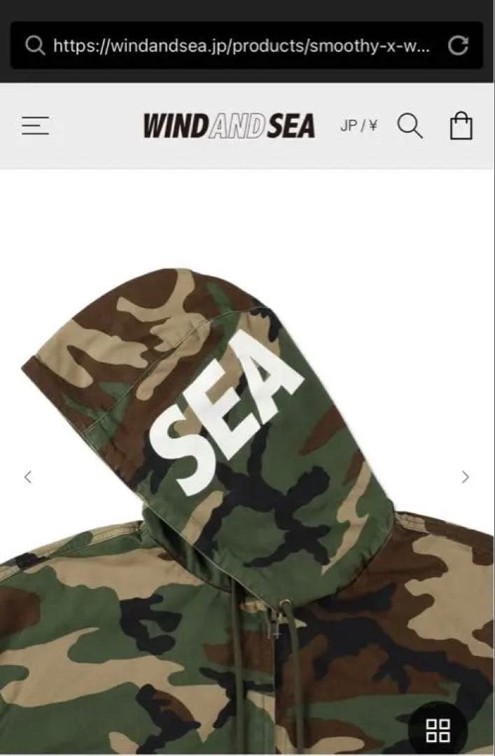 ウィンダンシー SMOOTHY x WDS Duck Jacket Ｌ　完売品