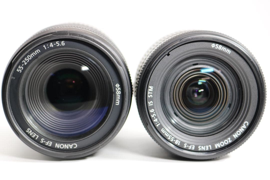 ボディほぼ新品 【Canon EOS Kiss X10 ダブルレンズセット】