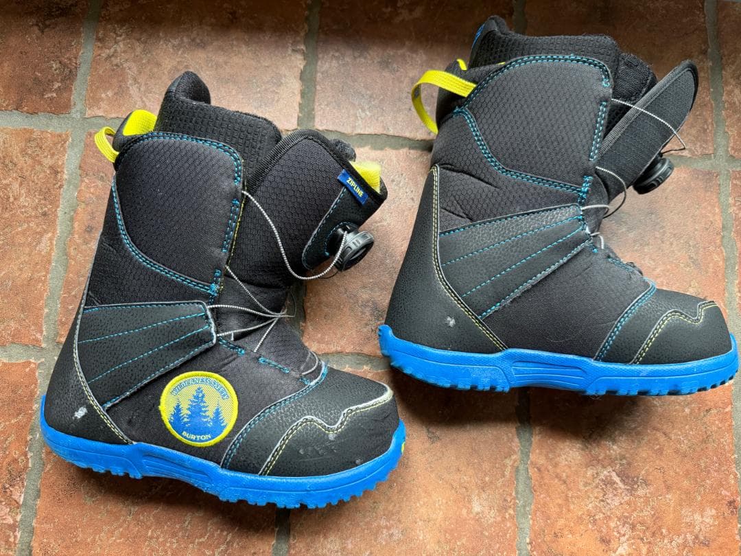 ★美品★BURTON スノーボードブーツ BOA ジップライン 23cm