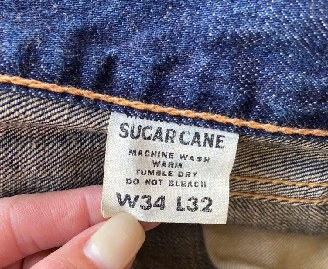 SUGAR CANE スターデニム　W34