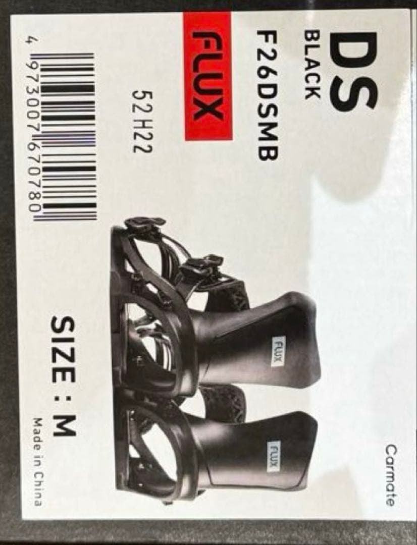 FLUX DS ブラック Mサイズ ビンディング