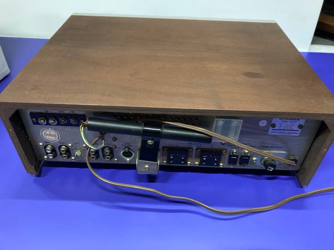 B0103）PIONEER SX-45 1970年代 総合アンプ 当時物 レトロ