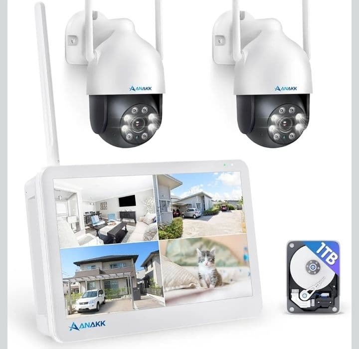 防犯カメラ 監視カメラ モニター付き 2台セット★新品未使用