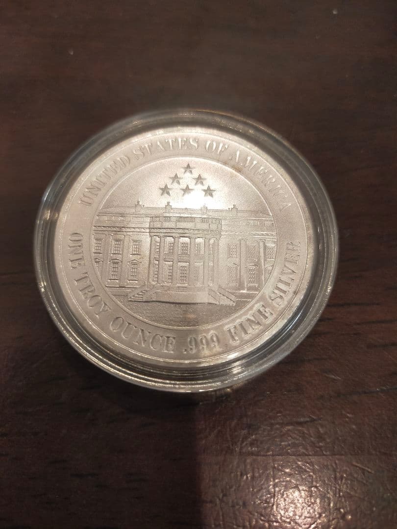 トランプ氏第二期再選　純銀 1オンス