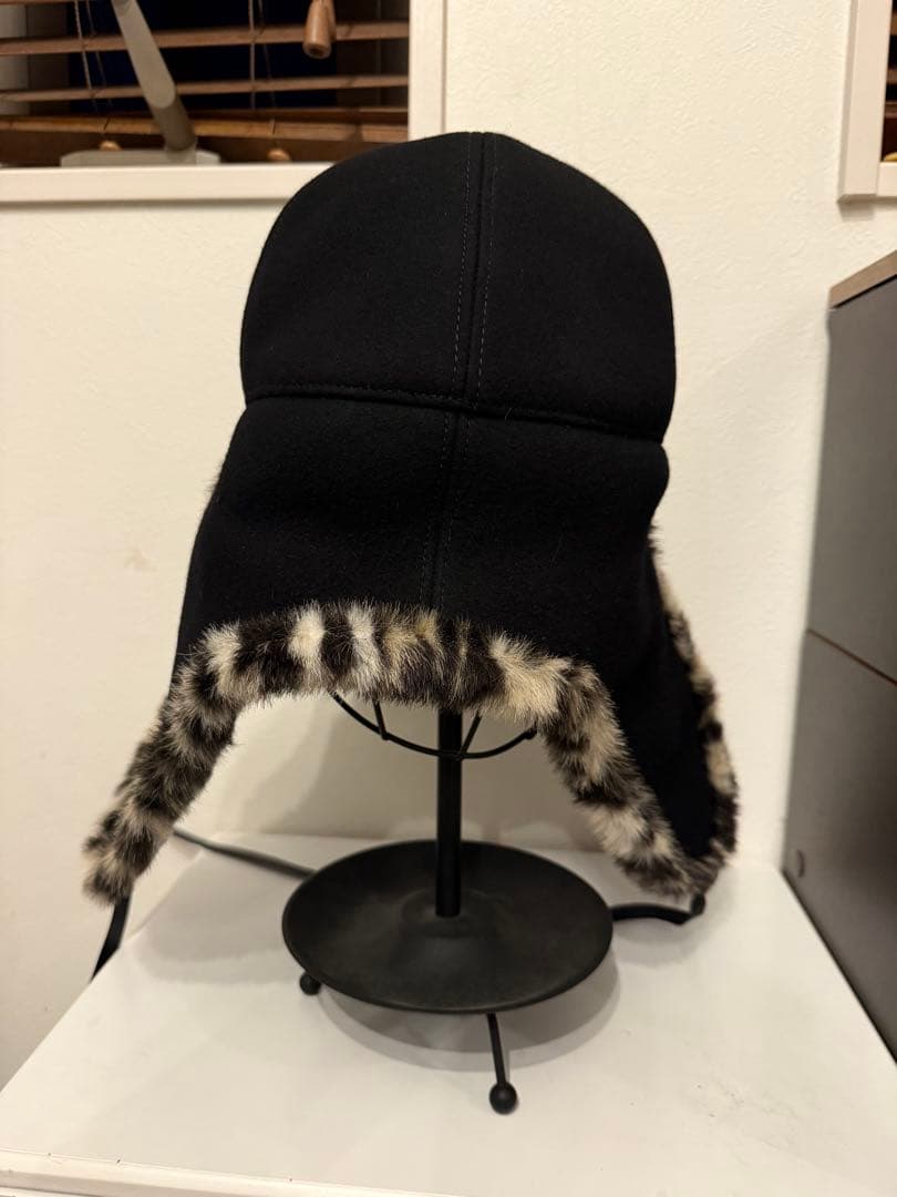 （美品）イタリア製Stella McCartney ファー キャップ
