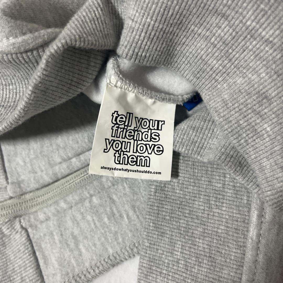 always do what you should do ジップパーカ