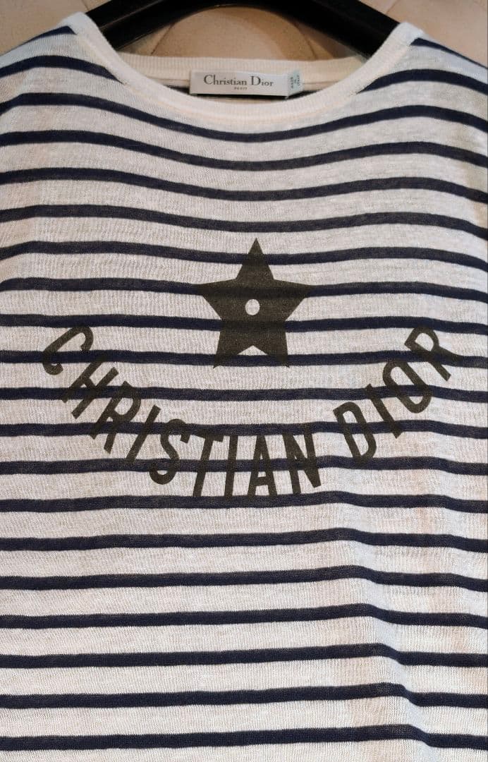 Dior　D-Stripeセーター Dioriviera 38 ボーダーニット