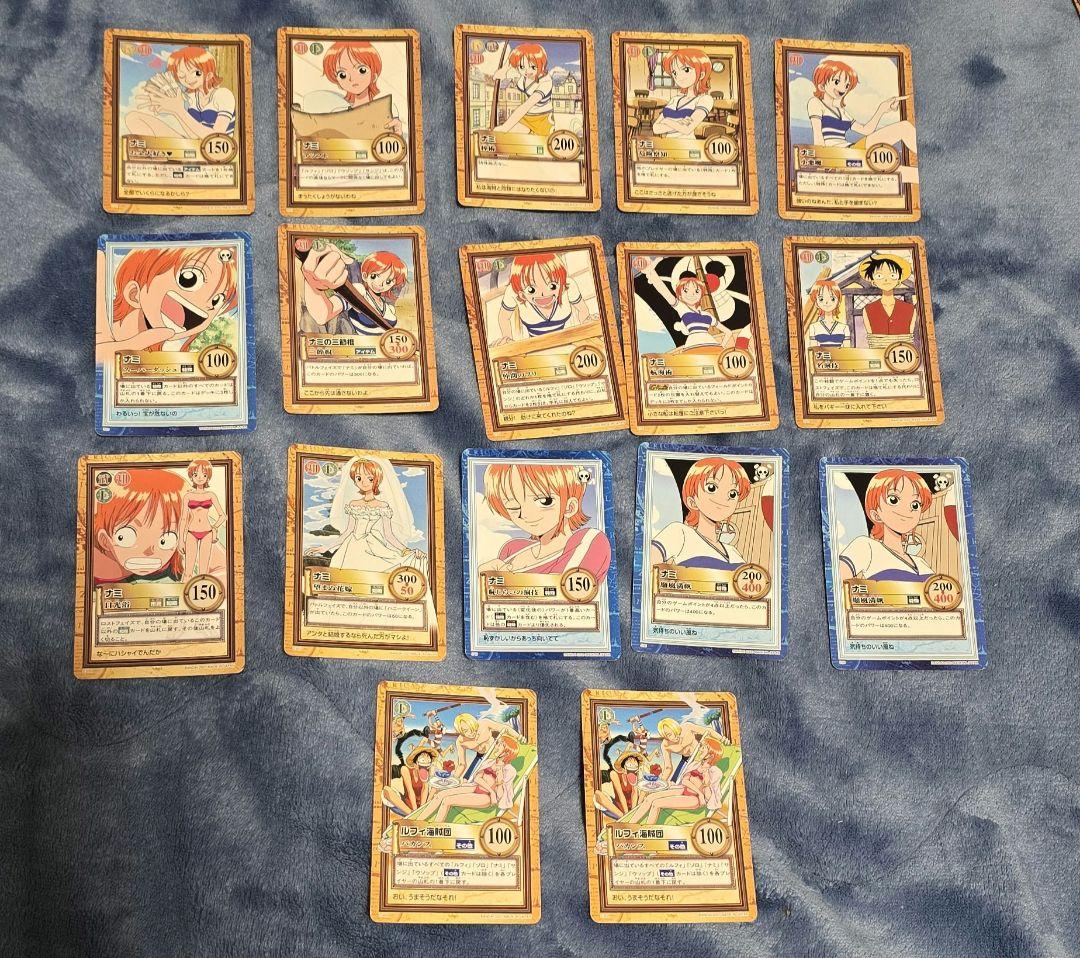 旧ワンピースカード　ハイパーバトル　カードダス　ナミ まとめ売り 絶版