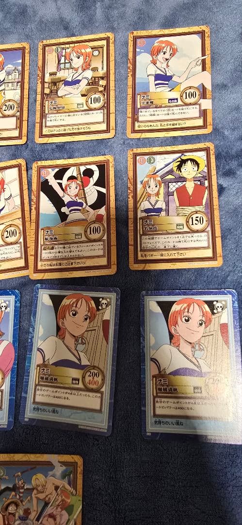 旧ワンピースカード　ハイパーバトル　カードダス　ナミ まとめ売り 絶版