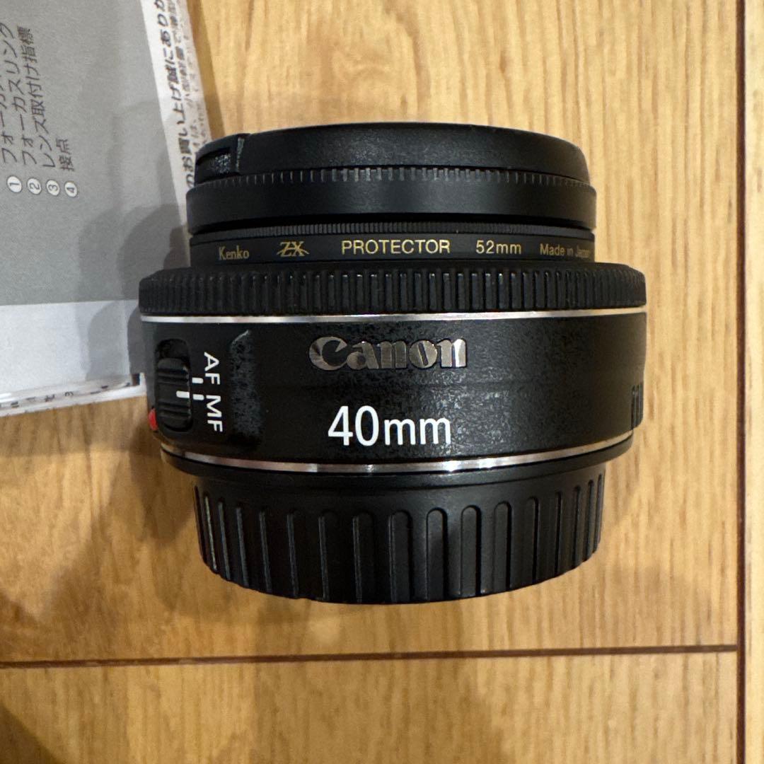 Canon 単焦点レンズ EF40mm F2.8 STM フルサイズ対応