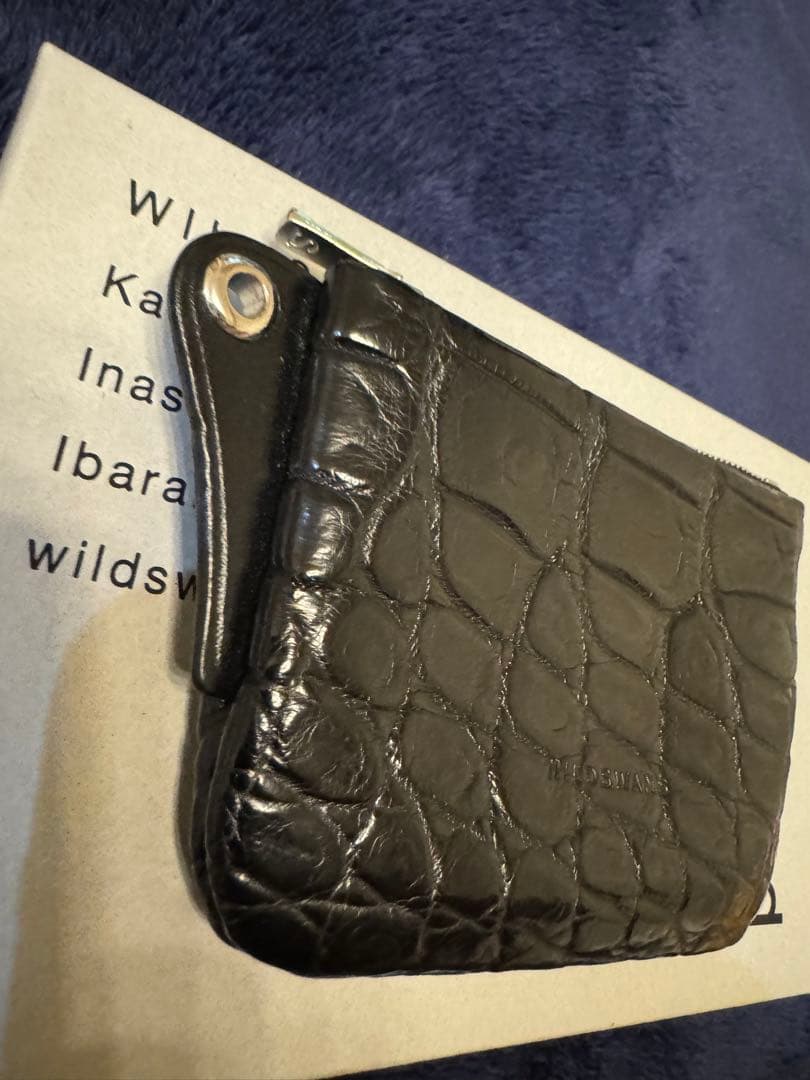 ワイルドスワンズ クロコ ノーマ NORMA（S） ブラック 新品カラビナS付