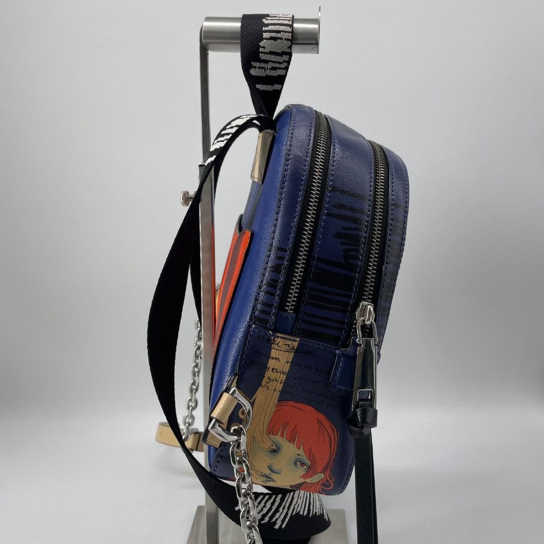 17792✨マークジェイコブス パックショット コラボ ローレンサイ リュック