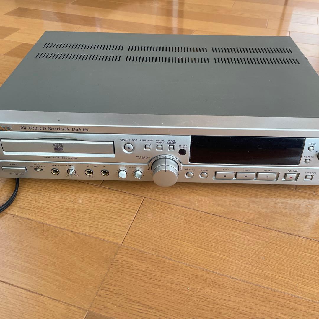 TEAC CDレコーダー　RW-800