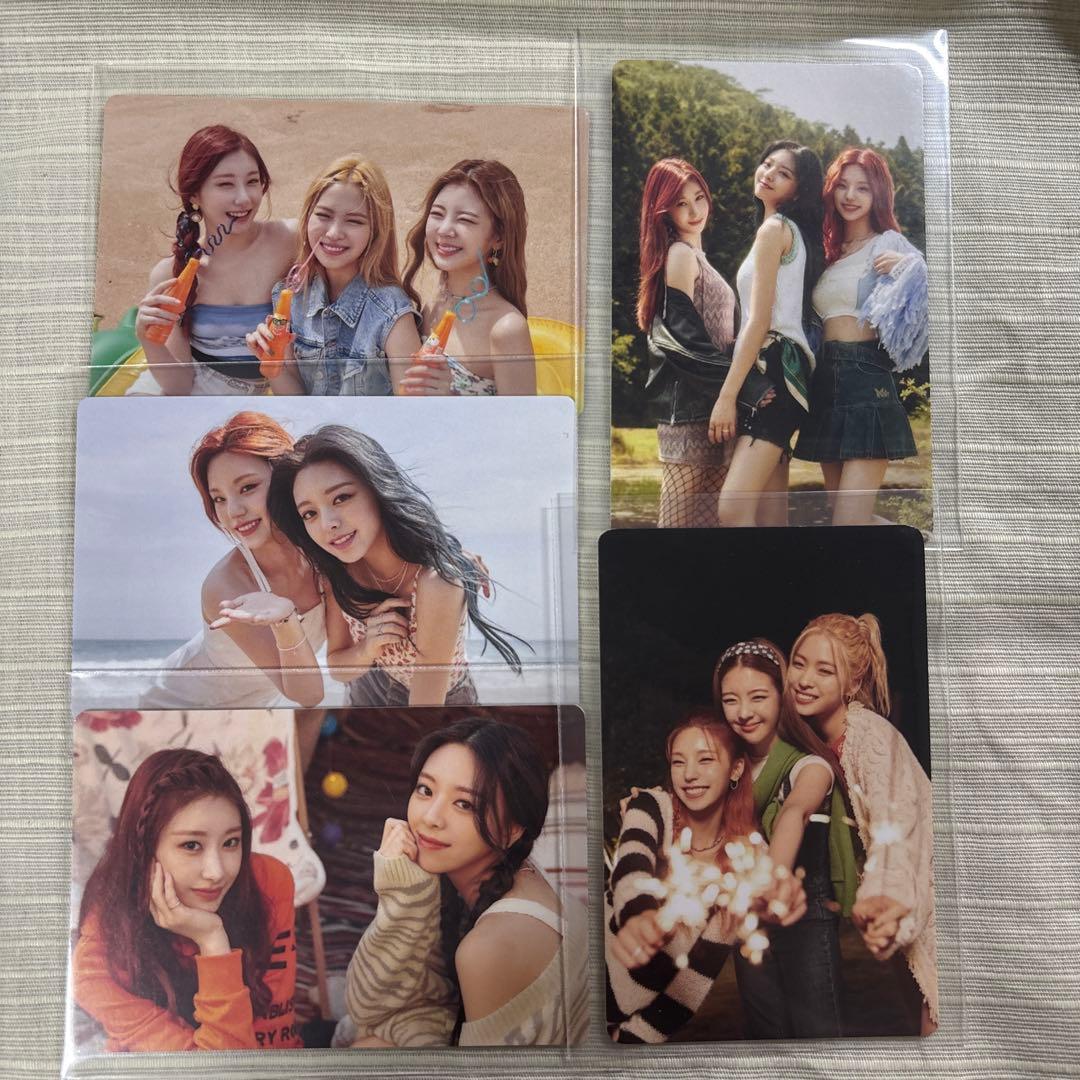 ITZY トレカ セット シーグリ 2022 BFF ラントレ ユニット