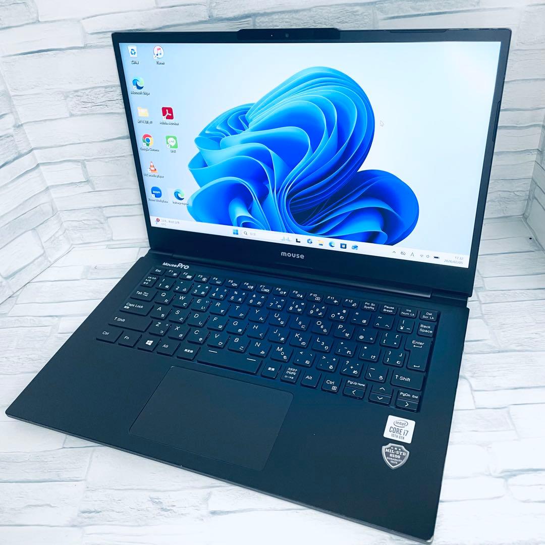 mouse NB410 第10世代Corei7 16GB 512GB フルHD