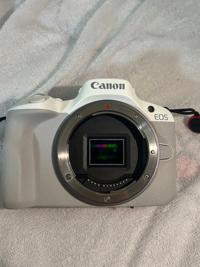 Canon EOS R50 ミラーレスカメラ ホワイト　ズームレンズ付き