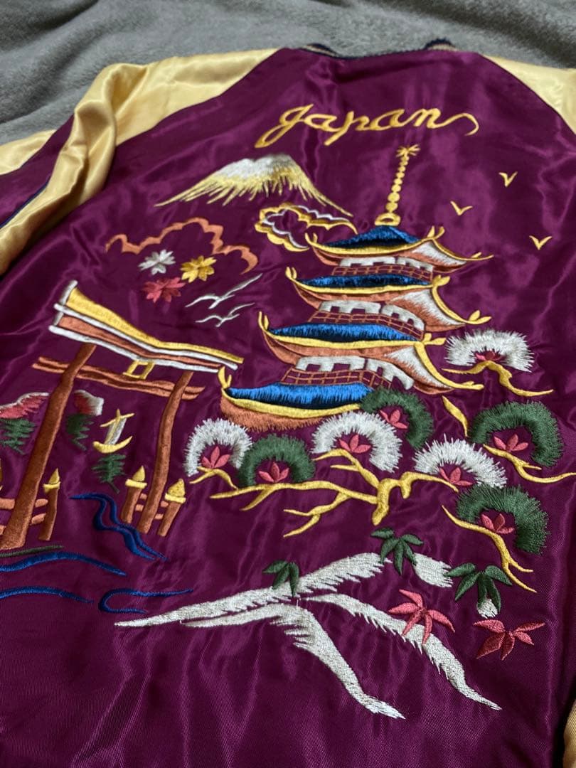 テーラー東洋 龍 日本限定 スカジャン レーヨン unisex vintage