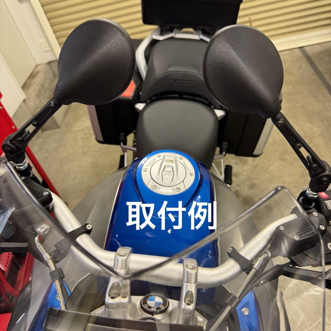 全車種適合 ツアラテック　フォールディングミラー　左右セット　極上品