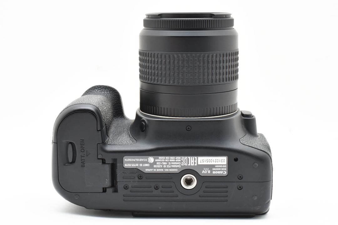 一眼レフカメラCanon EOS 80D標準レンズセット/EF35-80mm