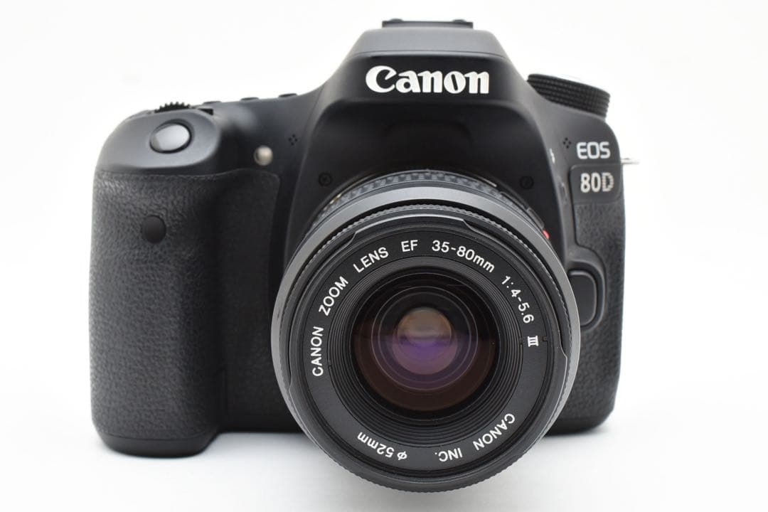 一眼レフカメラCanon EOS 80D標準レンズセット/EF35-80mm