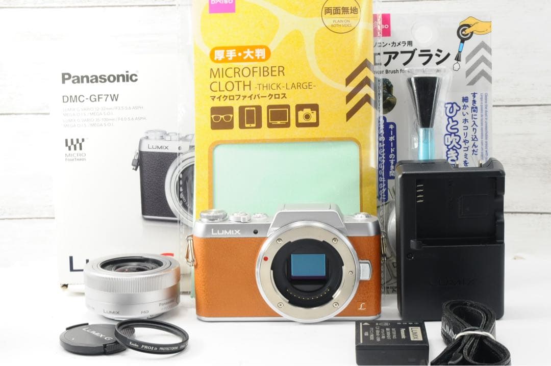 ❤️シャッター数わずか1741回❤️WI-Fi&自撮り❤️LUMIX GF7