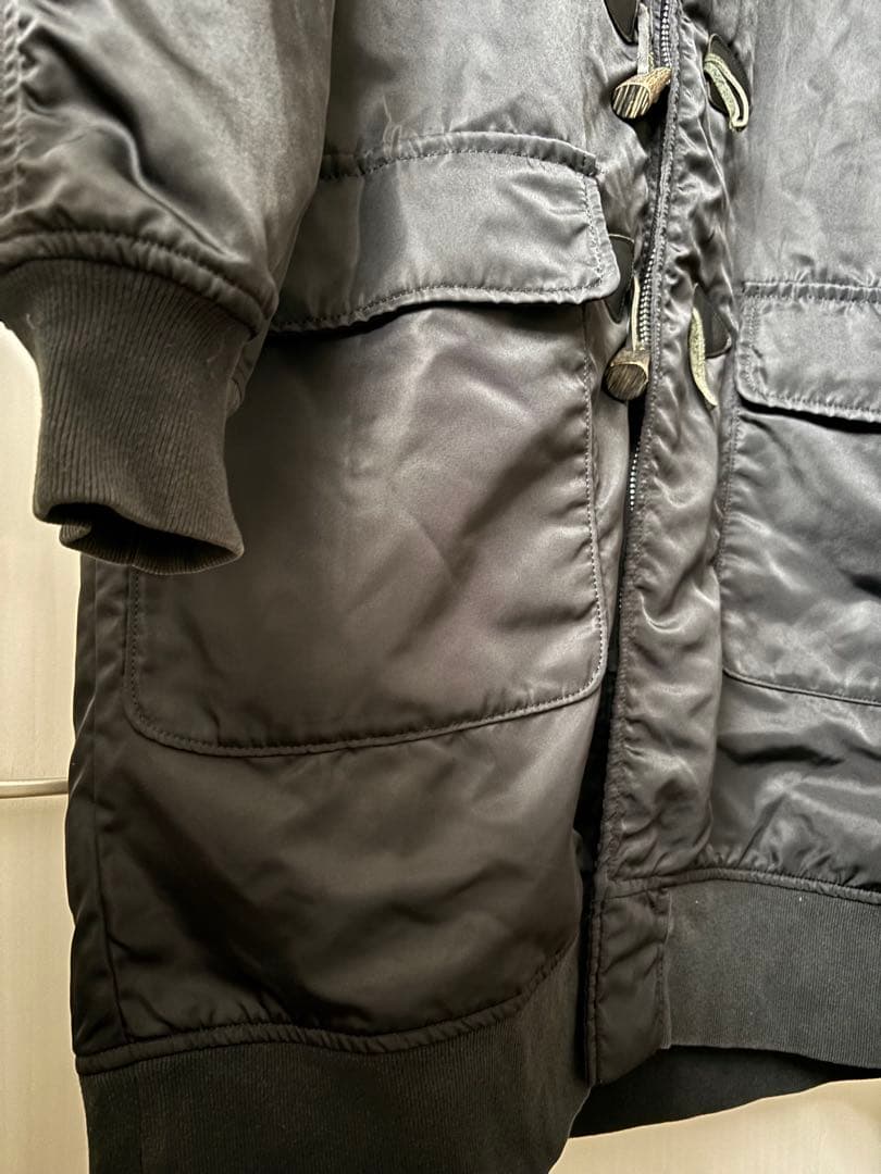 希少　オーバーザストライプス　ナイロンダッフルコート　 グレムリン　MA-1