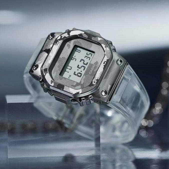 G-SHOCK迷彩＆透明クリアスケルトン新品メンズ腕時計Gショック200m防水