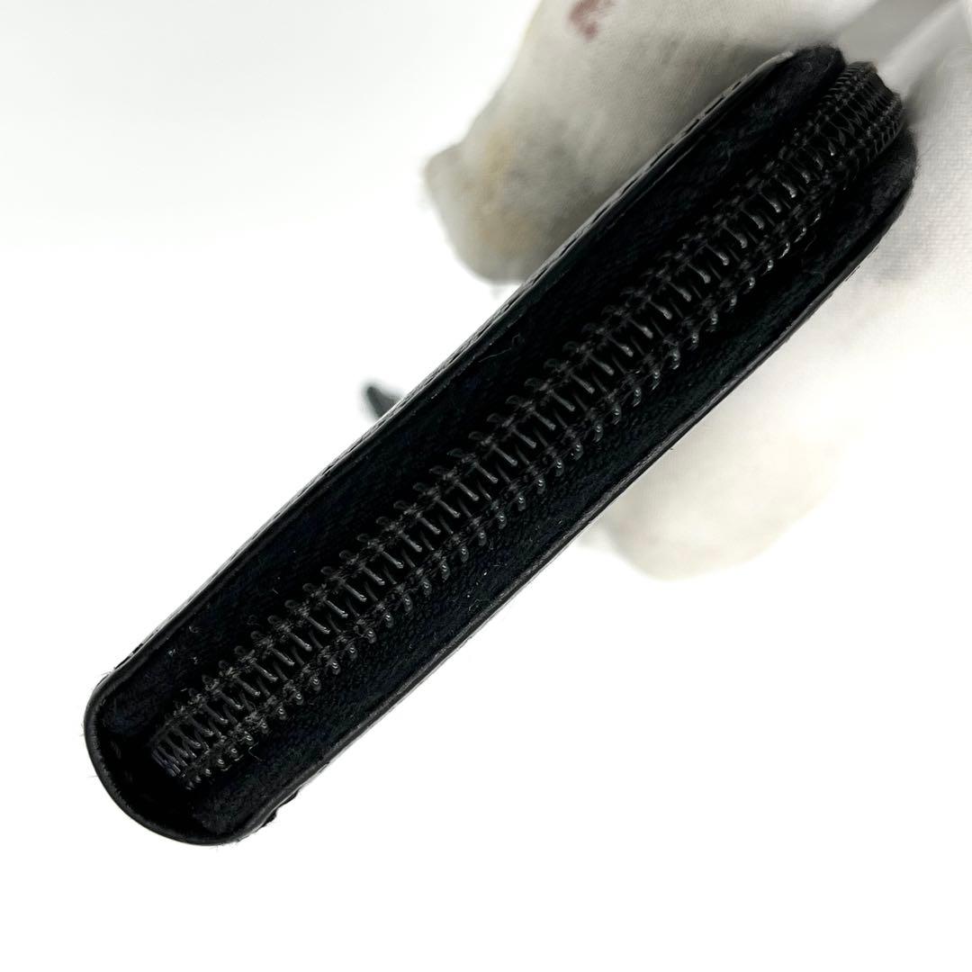 PRADA ケース　小銭入れ　サフィアーノレザー　三角ロゴ　ブラック