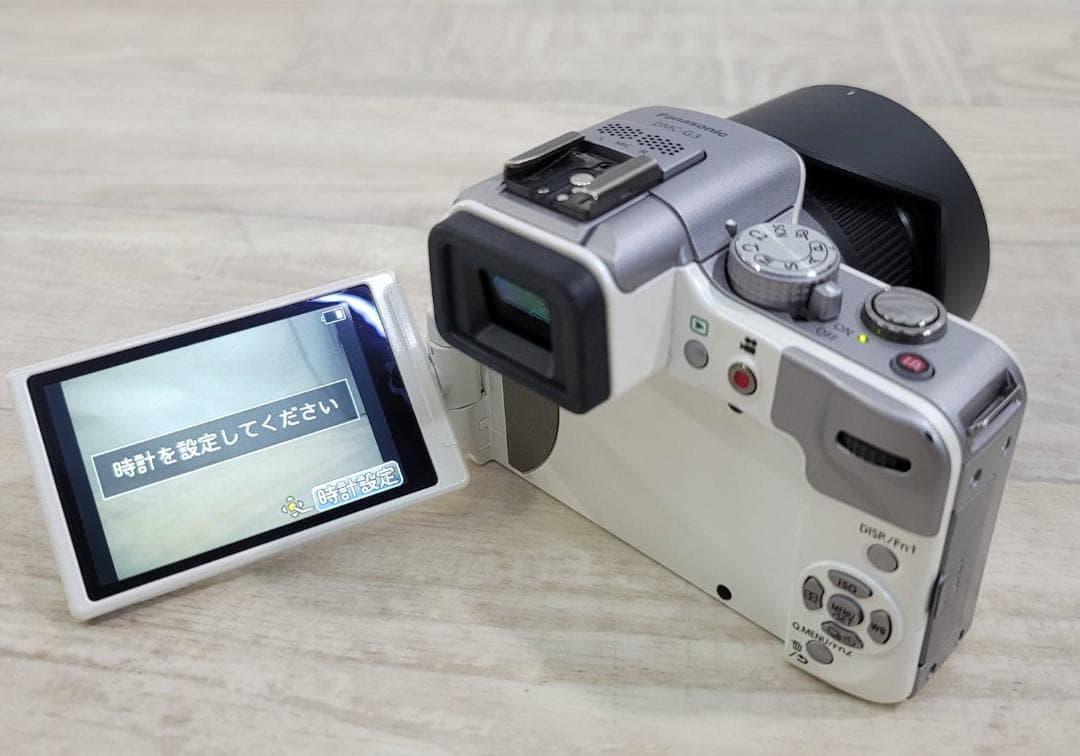 【良品】パナソニック ミラーレス一眼カメラ LUMIX G3 DMC-G3W-W