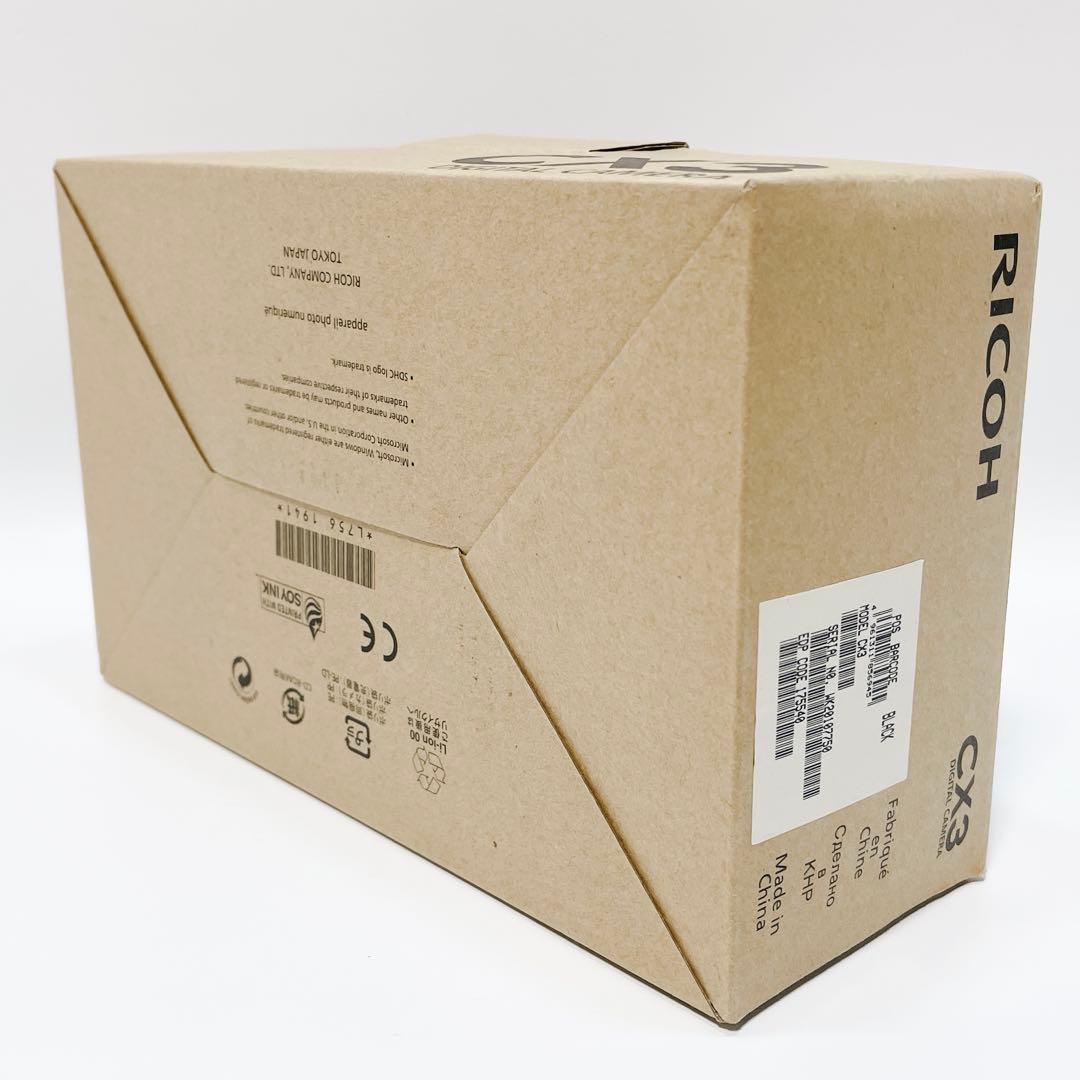 RICHO リコー CX3 コンパクトデジタルカメラ ブラック 黒 美品