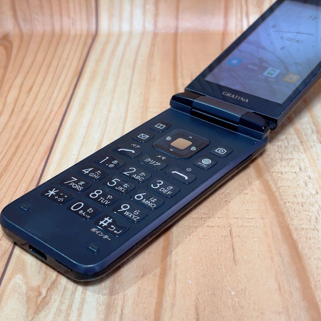 SIMフリー 本体 GRATINA 折りたたみ型スマートフォン 189G4
