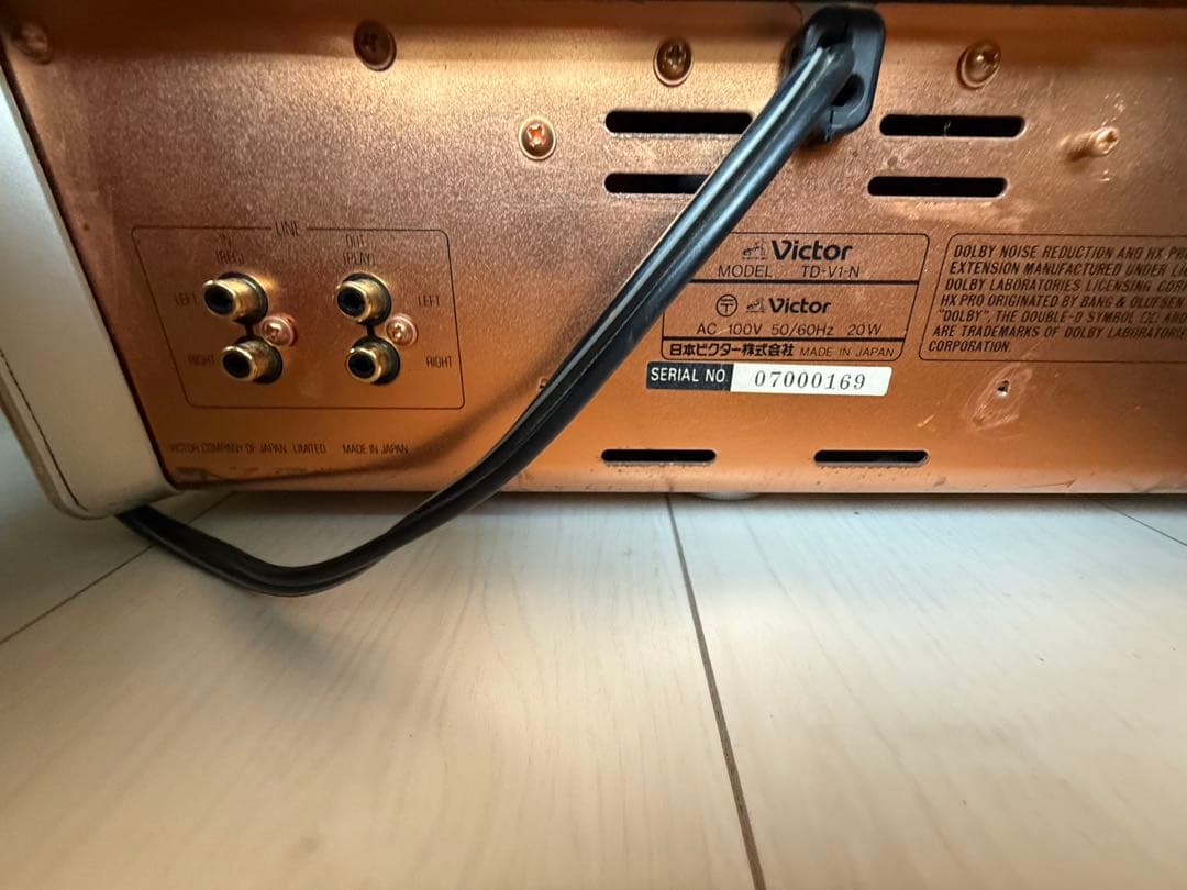 Victor ビクター カセットデッキ TD-V1