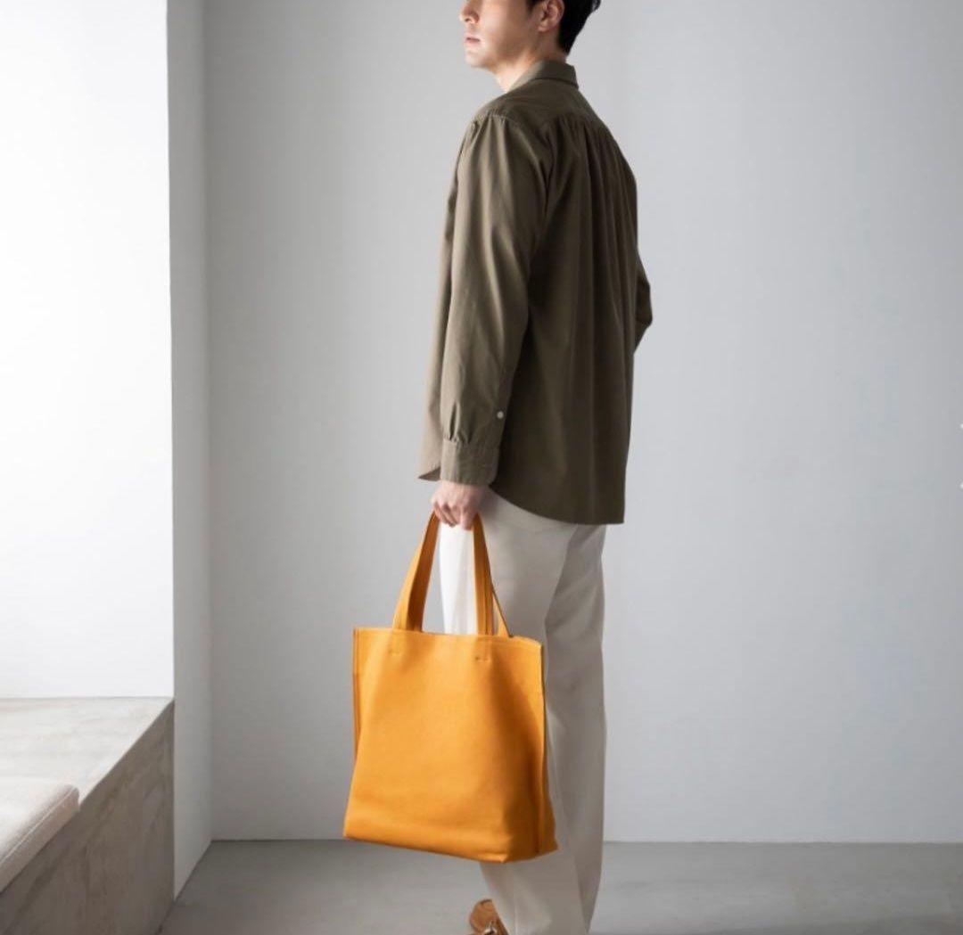 土屋鞄製造所 カラーダイアリー コンフィトートバッグ 黄色