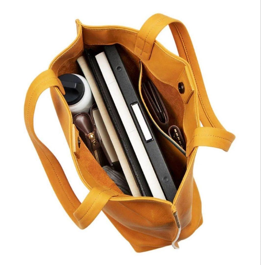 土屋鞄製造所 カラーダイアリー コンフィトートバッグ 黄色