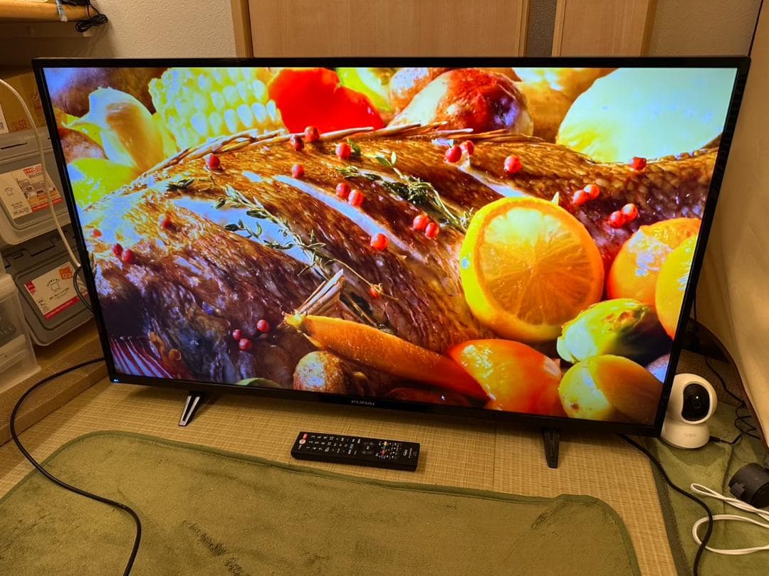 funai フナイ　43型 テレビ FL-43U3040　21年製　4K対応！